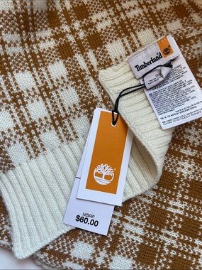 NWT TIMBERLAND PLAID SCARF